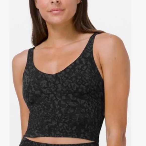 Lululemon Align Tank Sz 8 in Wild Thing Camo Deep Coal Multi - Picture 1 of 8